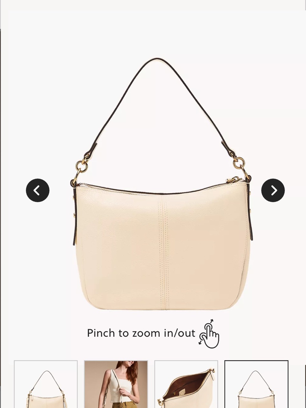 Leather Crossbody Bag by Fossil